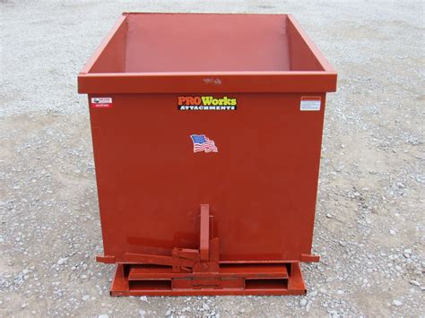 dump hopper for skid steer|pallet forks skid steer attachments.